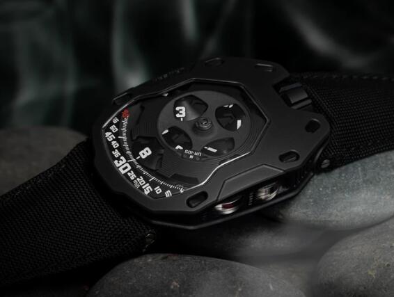 Review Replica Urwerk Watch UR-105 M DARK KNIGHT